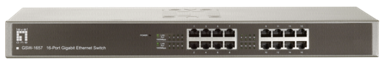 LEVEL ONE Switch GSW-1657, 16-portni Gigabit Ethernet, 19"
